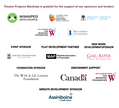 A display of logos of TPM's sponsors and funders.